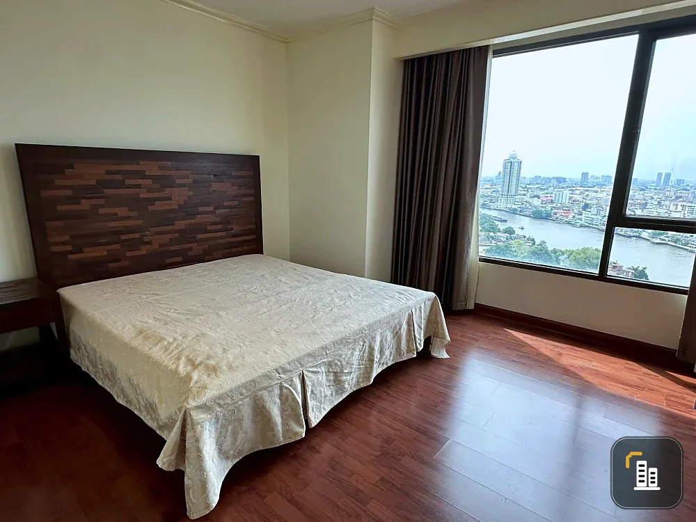 Condo Baan Chao Praya for rent. Ready to move in, fully furnished, spacious and comfortable. Book now!