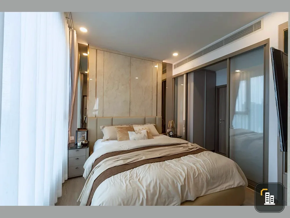 For rent: Whizdom The Forestias, 2 bedrooms, spacious living area, high-quality built-in furniture. Don't miss out!