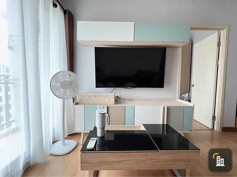 For sale or rent: Supalai Cute Ratchayothin-Phaholyothin 34, 7th floor, corner unit, pool view, with spacious living area. Book now!