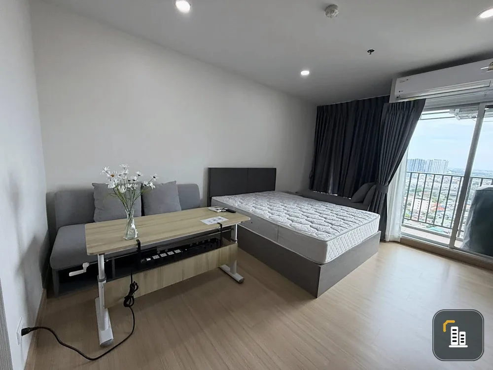 Urgent rental! Supalai Veranda Sukhumvit 117 condo, ready to move in, 21st floor, river view, full amenities. Book now!