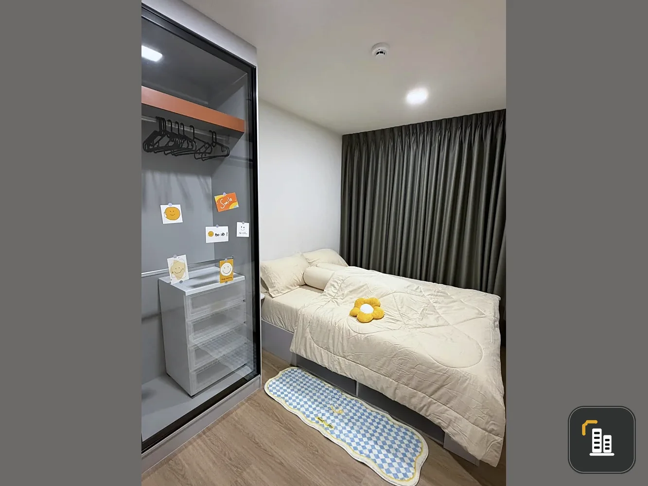 For rent: Kave Luminous, Building C, 4th floor, corner unit. Private, beautifully decorated, very comfortable to live in. Book now!