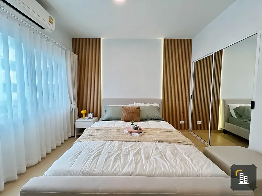 For sale: A Space Sukhumvit 77, nice room with furniture, book now.