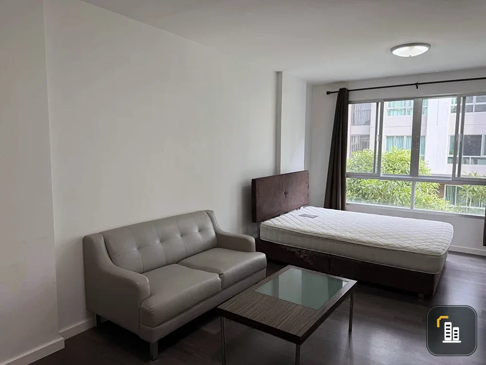 Urgent sale! D Condo Campus Resort Bangna, studio unit, 3rd floor. Special price! Book now, don't miss out!