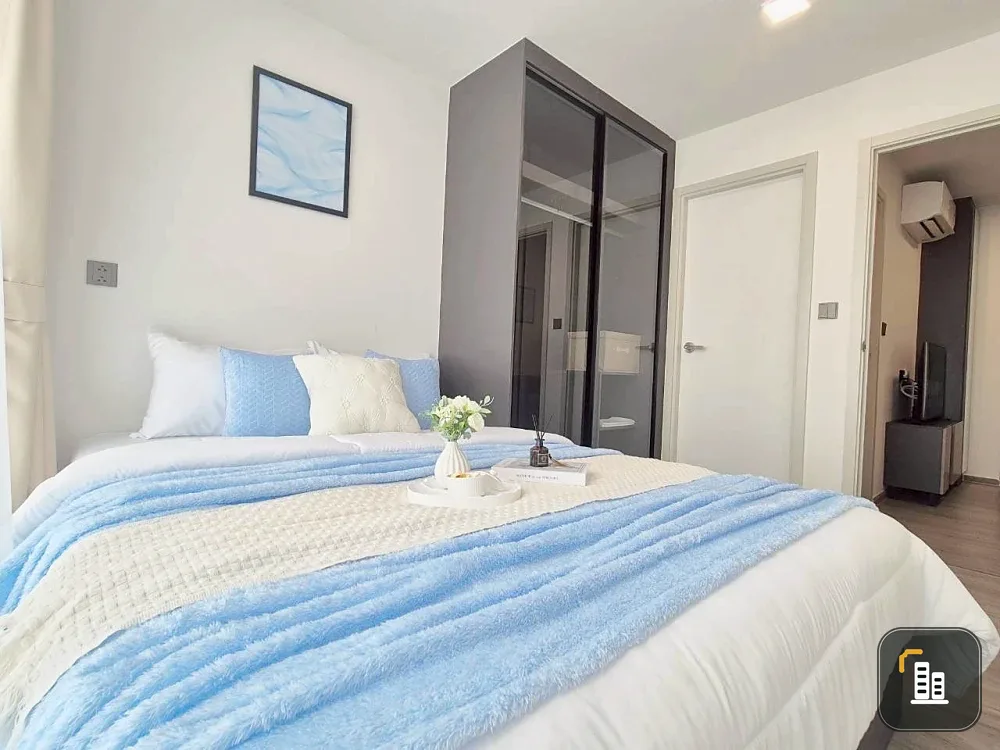 For rent: Atmoz Palacio Lat Phrao-Wang Hin, nice room, fully furnished, electrical appliances ready, book now.