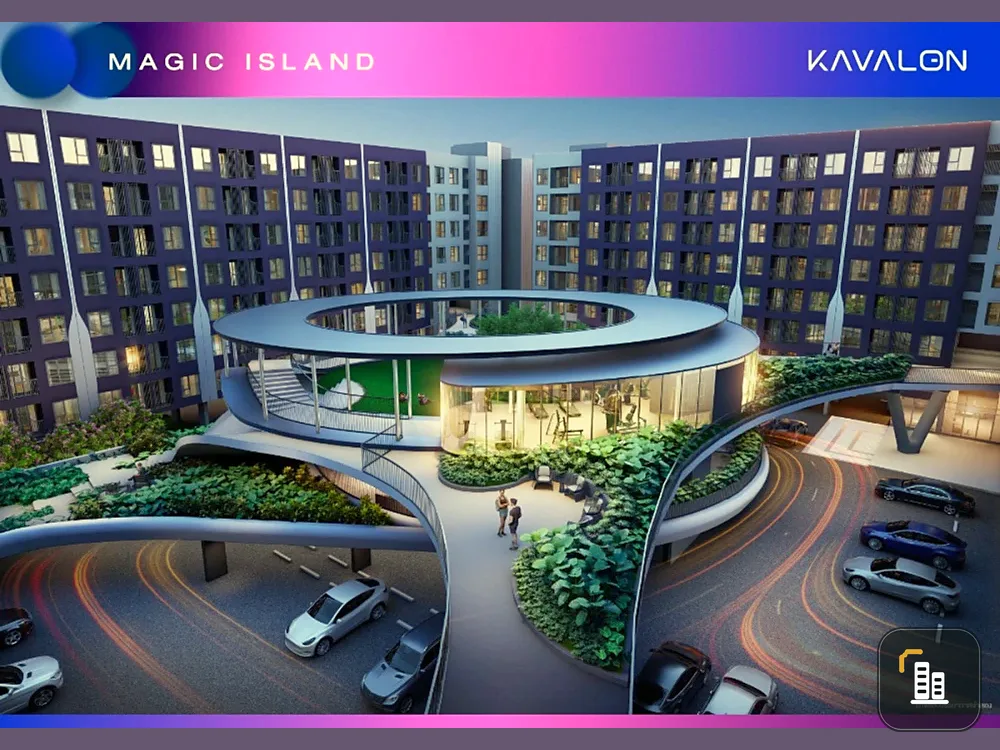 Selling down payment for Kavalon, 5th floor, corner unit, inner garden view, great location, attractive price. Book now!