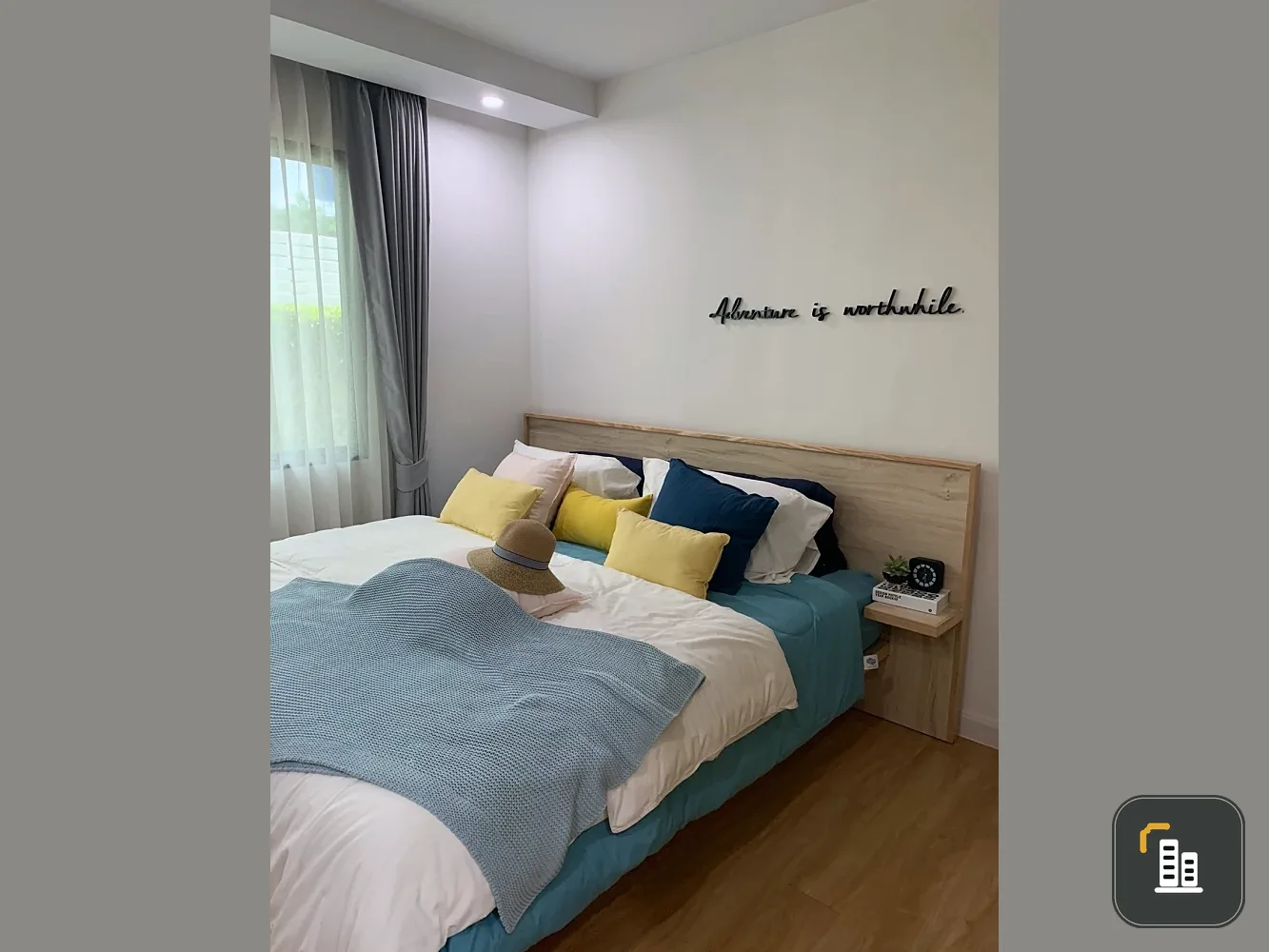V Condo Salaya for rent: 1 bedroom, 1 bathroom, fully furnished with washing machine. Book now!