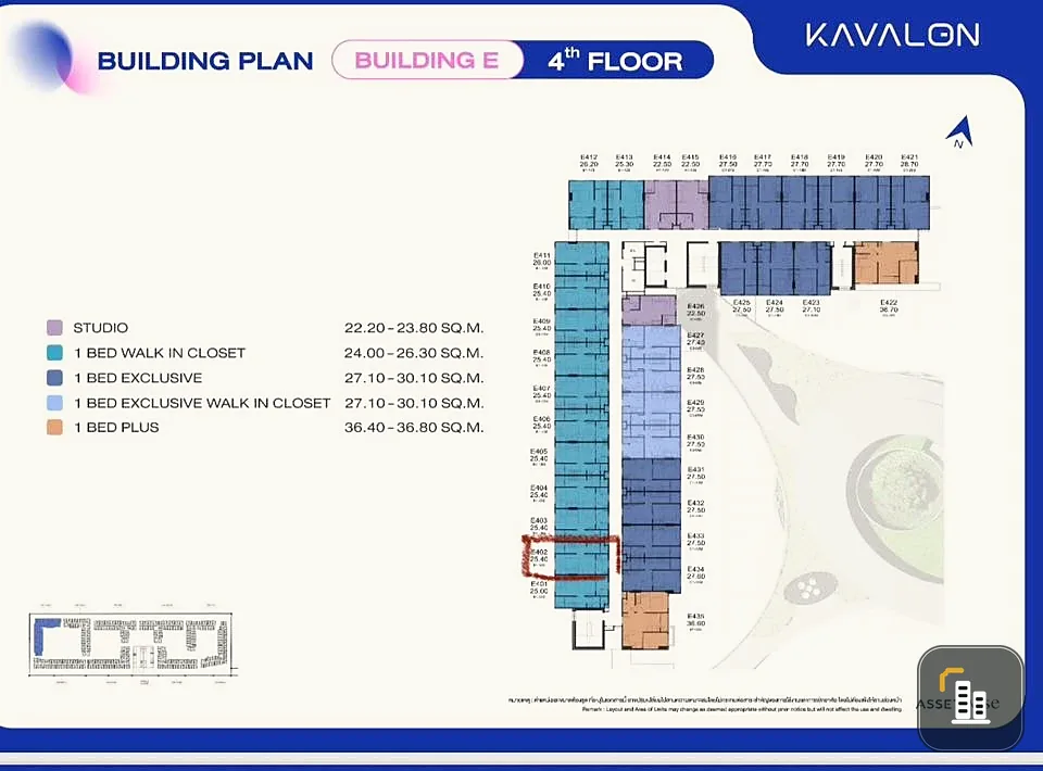 Selling a KAVALON condo, 1 bedroom, 1 bathroom, on the 4th floor (not high up). Comes with a special price. Buy now, don't miss this opportunity!