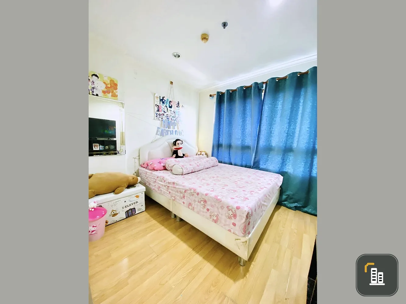Selling a high-floor unit at Lumpini Ville Ratburana-Riverview. The unit is unfurnished but has a beautiful view. Book now!