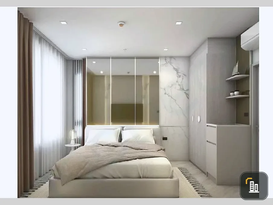 For rent: Reference Sathorn - Wongwianyai, corner unit, very private, One Bedroom Plus type, river view. Highly recommended!