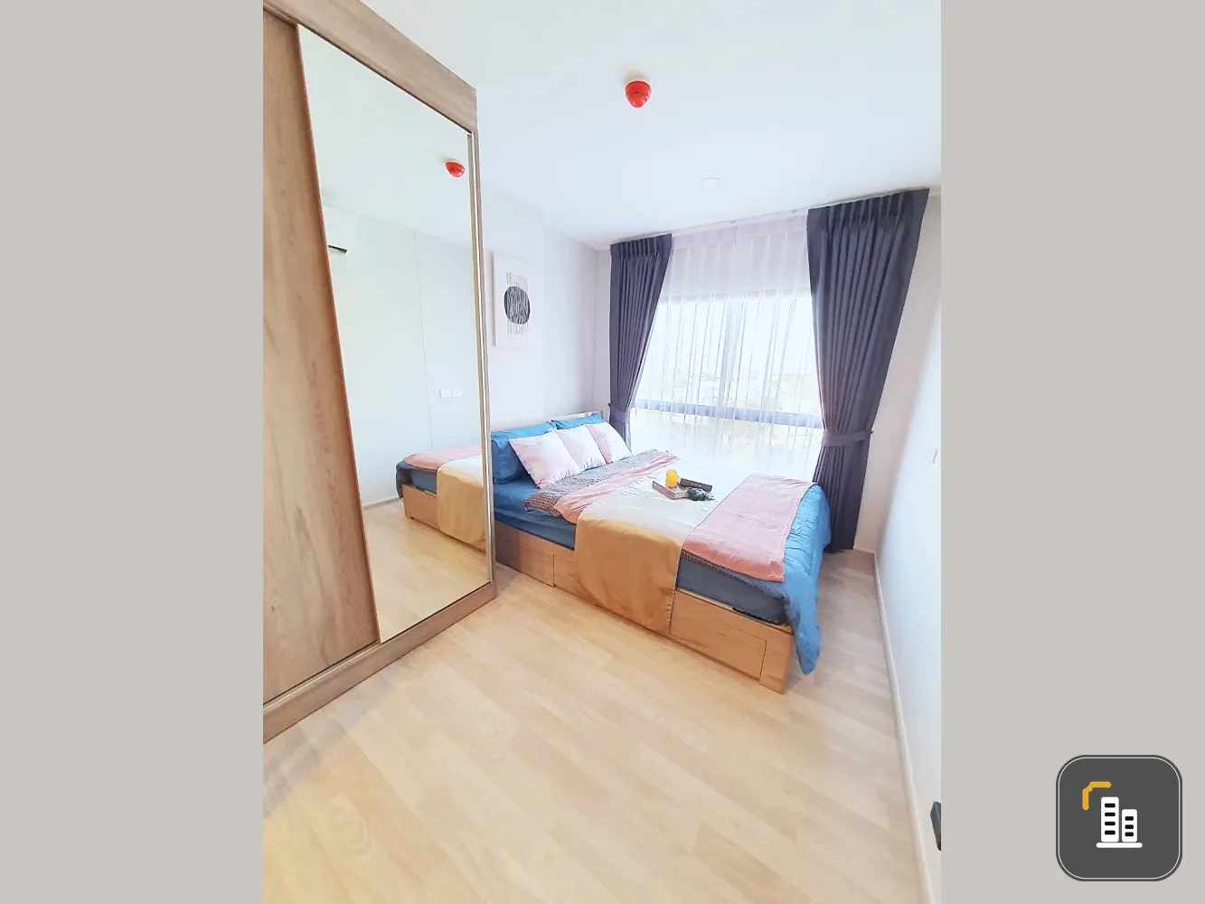Plum Condo Sukhumvit 97.1 for rent, 8th floor. Beautiful and comfortable unit, fully furnished. Book now!