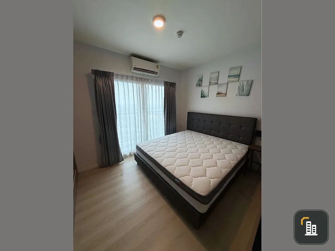 For rent: A Space Mega apartment, very high floor (31st floor), fully furnished with appliances (ready to move in).