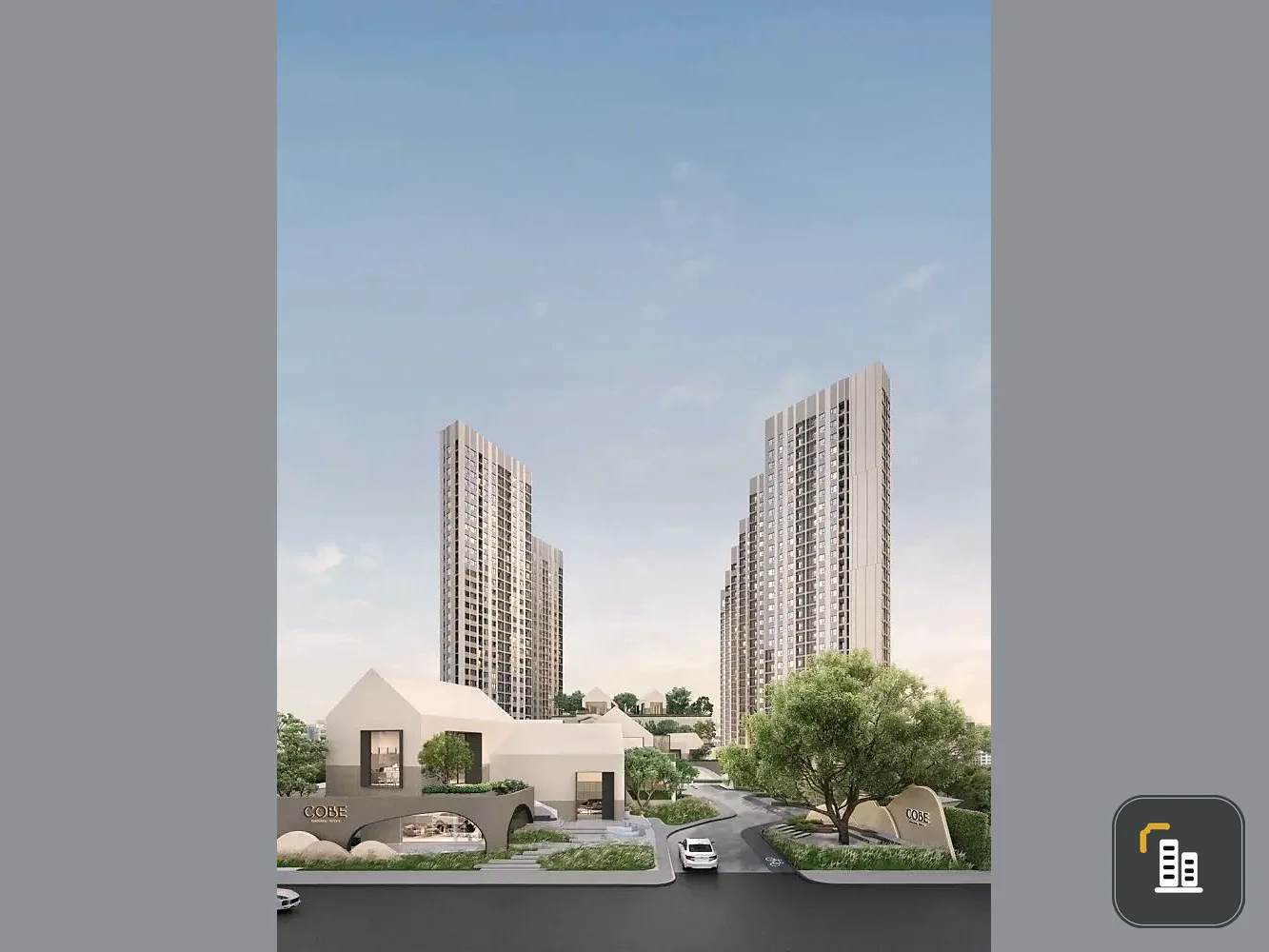 Selling COBE Ratchada Rama 9. A lovely, spacious unit on a high floor. Book now!