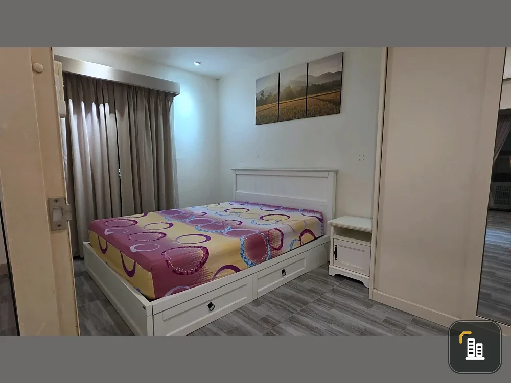 For sale or rent: I Condo Sukhumvit 105, 2 bedrooms, spacious living area, great location, beautiful garden view. Book now!