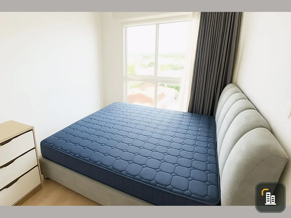For rent: Lumpini Ville Sukhumvit 101/1-Punnawithi, 8th floor, corner unit, fully furnished, very livable. Book now!