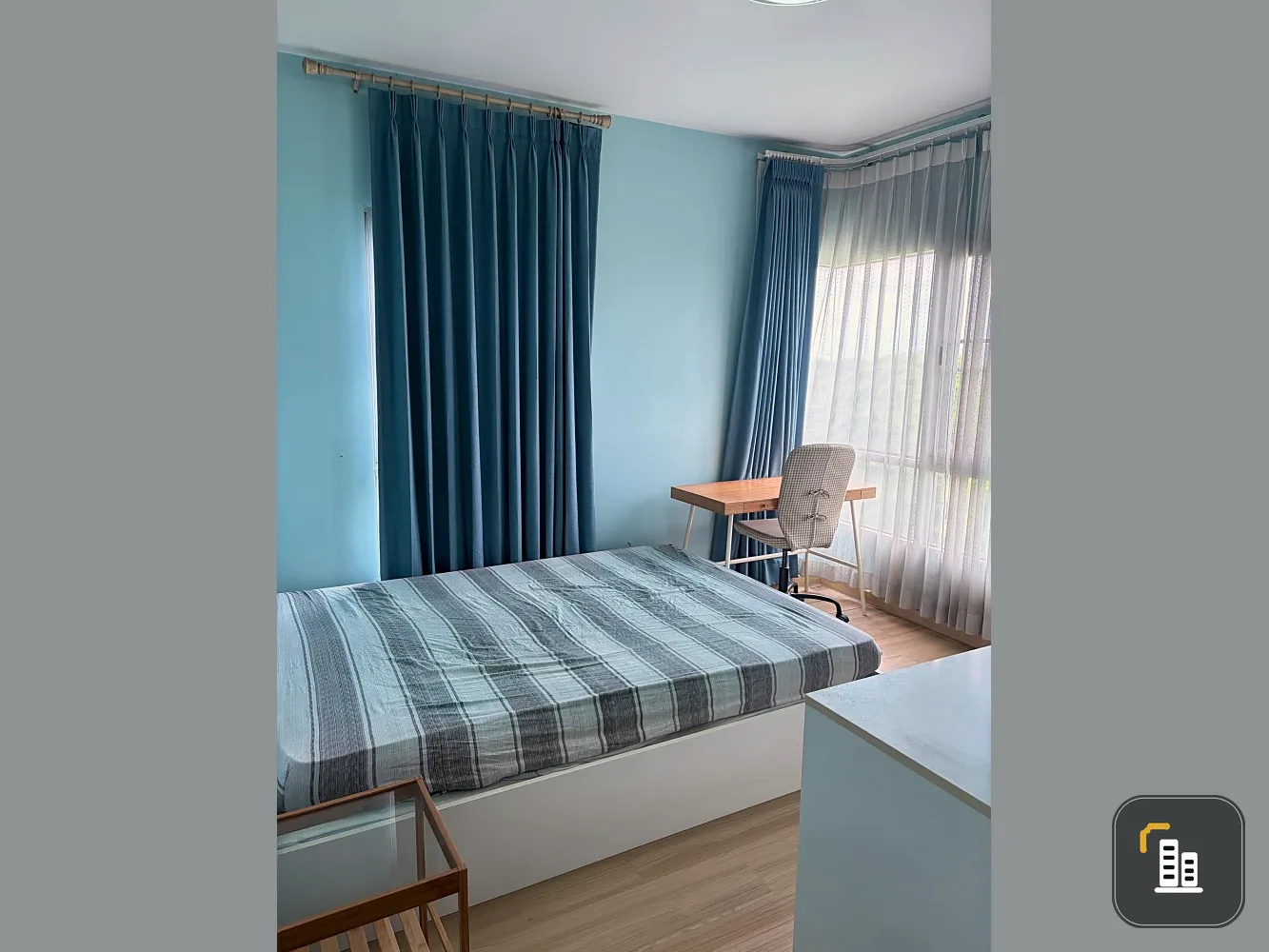 For rent: The Kith Lumlukka Klong 2, 5th floor, fully furnished unit. Very comfortable. Book now! Don't miss out!