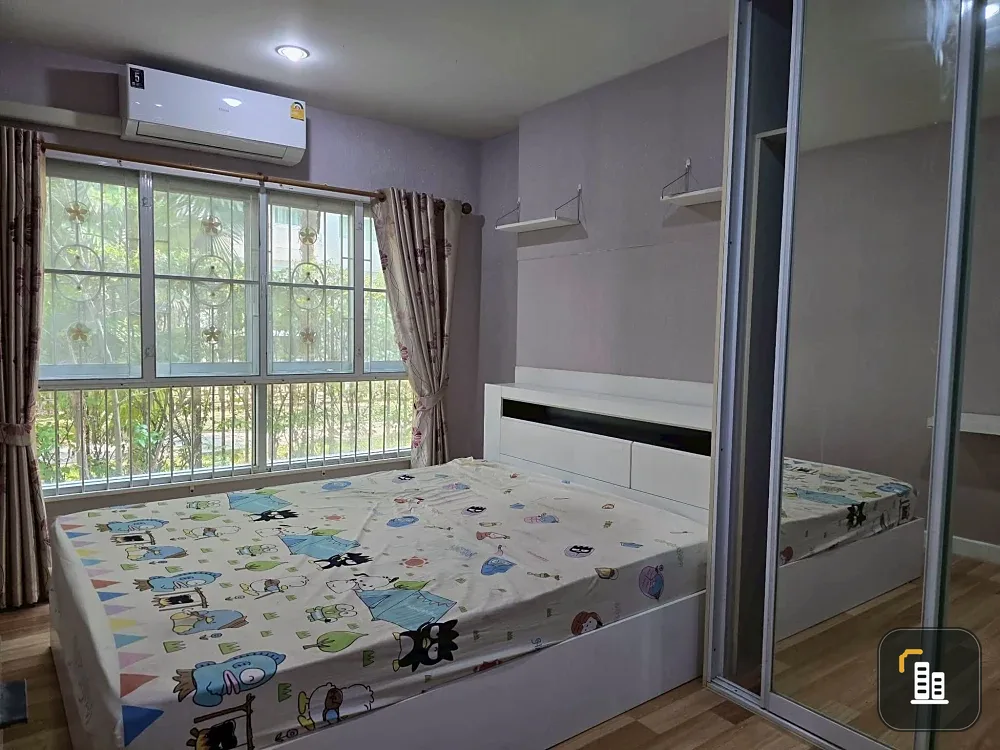 For sale/rent: The Cube Plus Chaengwattana. Ready-to-move-in unit with complete furniture. Book now!