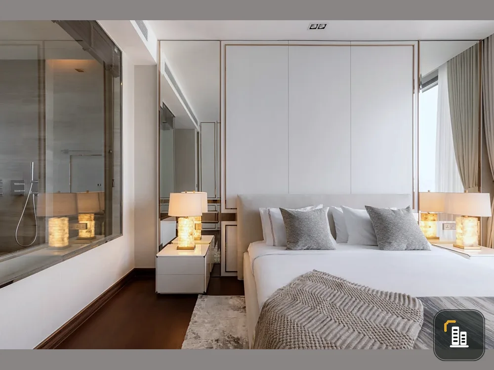 For rent: Q1 Sukhumvit, ready-to-move-in unit with full furnishings, high floor, comfortable living. Book now!