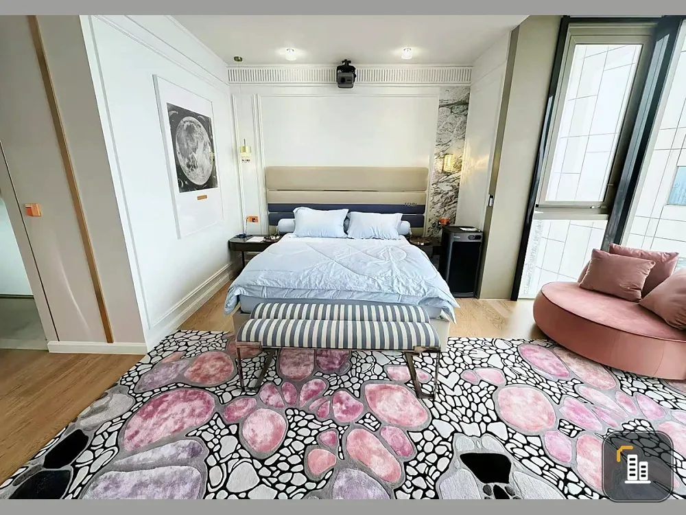 Magnolias Waterfront Residences (Icon Siam) for rent, 59th floor, fully furnished. Book now!