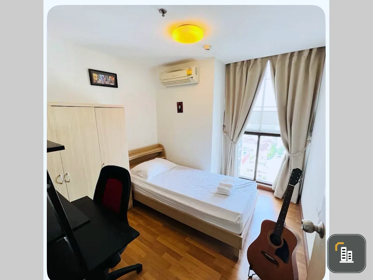 Selling Ideo Ladprao 5, 18th floor, fully furnished. Interested? Book now! Don't wait!