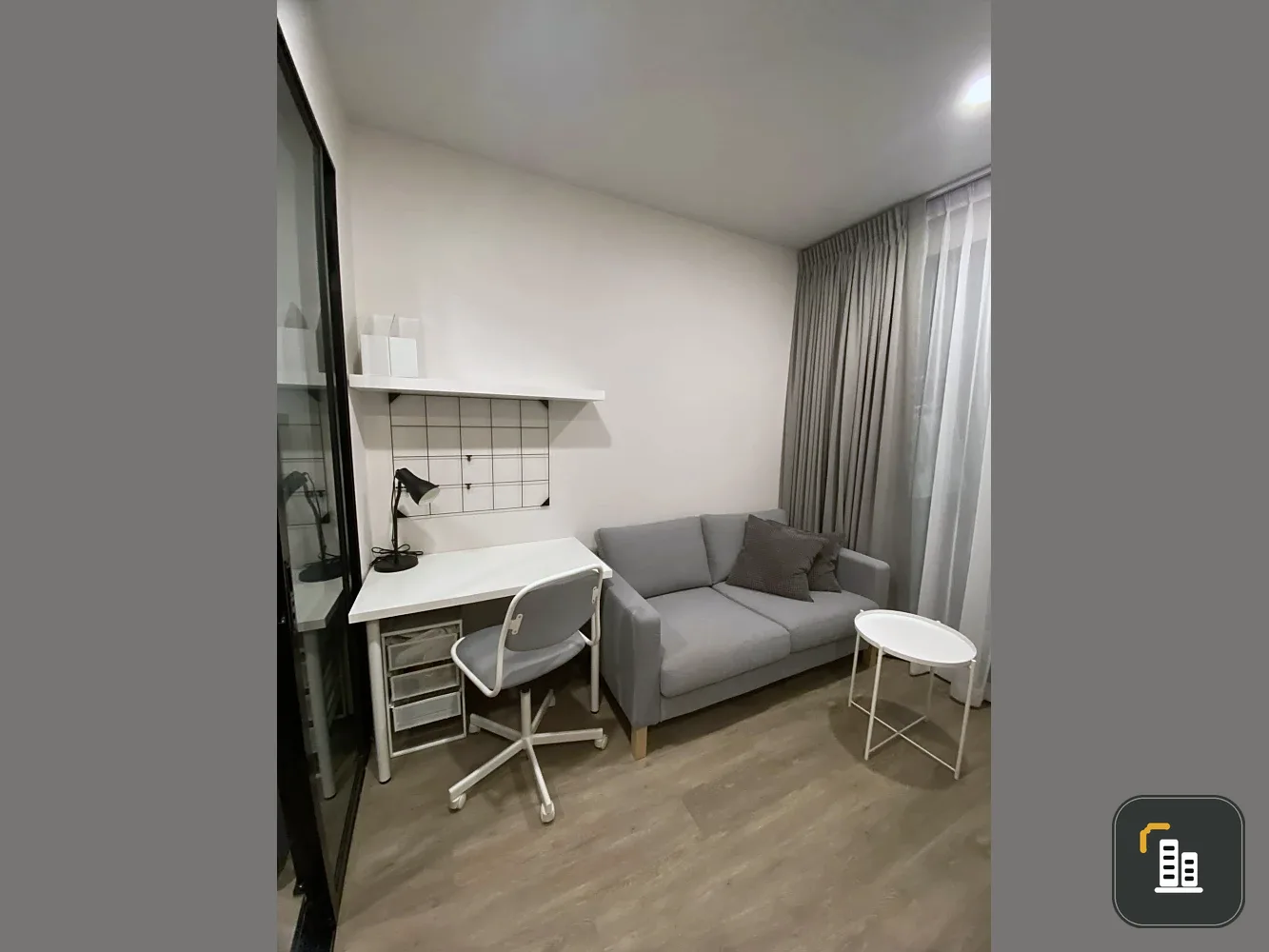 Selling Brixton Pet&Play Sukhumvit 107. Tree-view balcony, north-facing, end unit on the floor, offering privacy. Ideal for those looking for a pet-fr