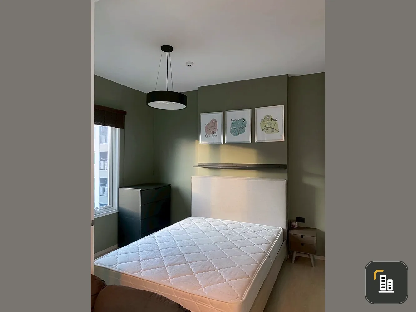 Selling Chapter One Eco Ratchada-Huai Khwang, 5th floor, fully furnished unit. Ready to move in! Book now!