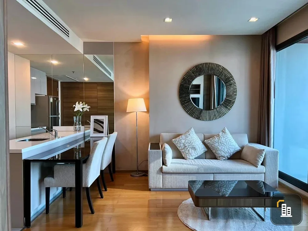 Selling The Address Sathorn, 24th floor, fully furnished, ready to move in. Interested? Book now! Don't miss out!