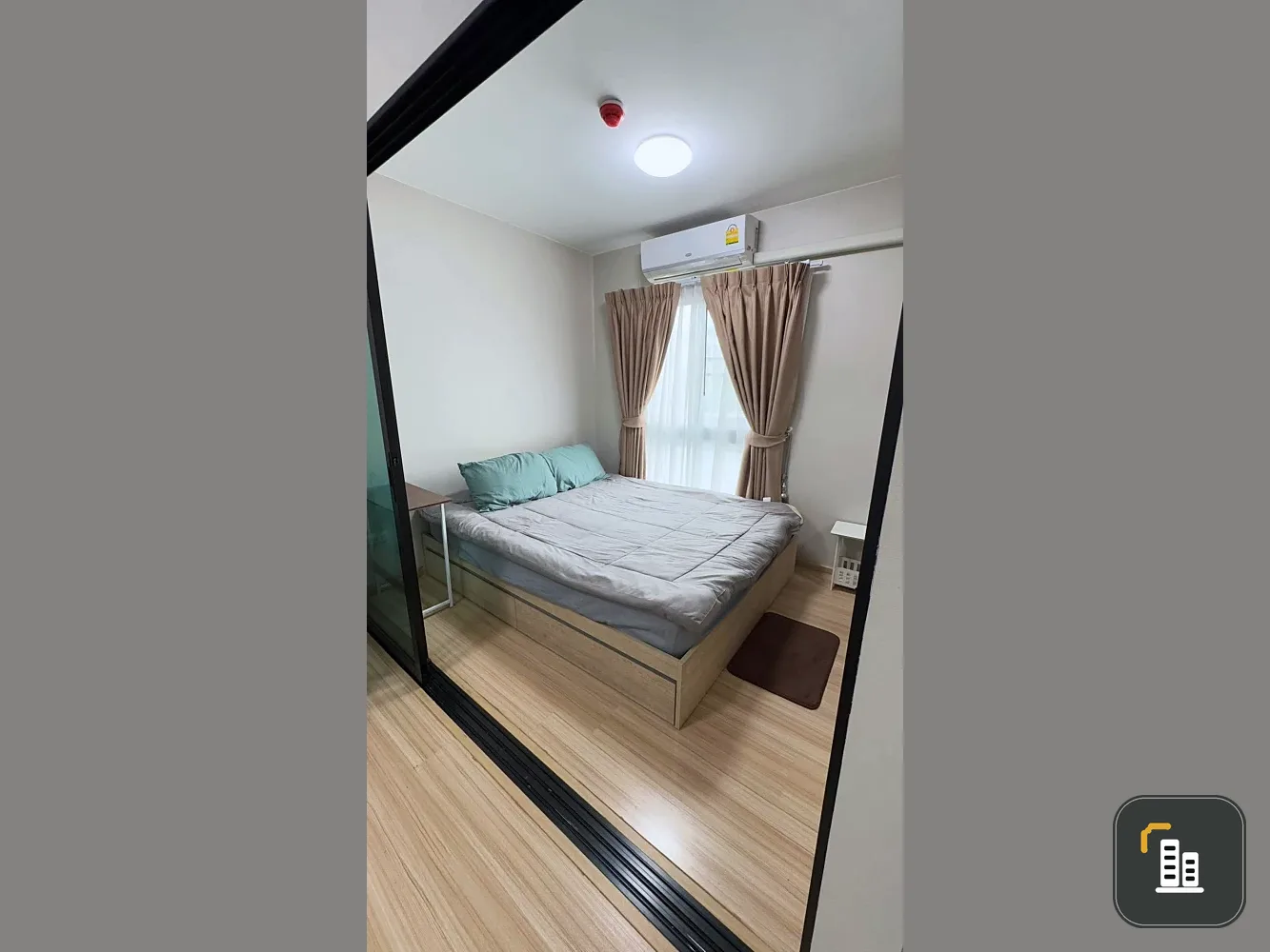 Plum Condo Chaengwattana for sale, Phase 3, 2nd floor, Building A. Fully furnished with appliances. Don't miss out!