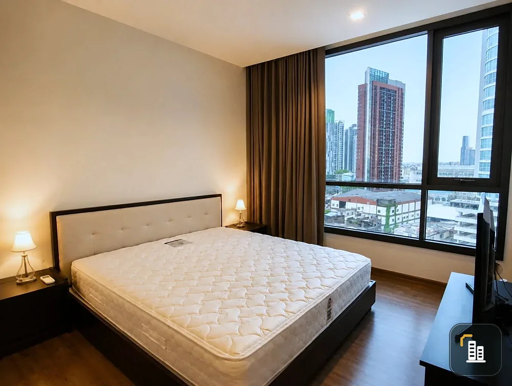 Condo for rent, The Line Sukhumvit 71. Spacious rooms with ample living space at an amazing price. Book today!