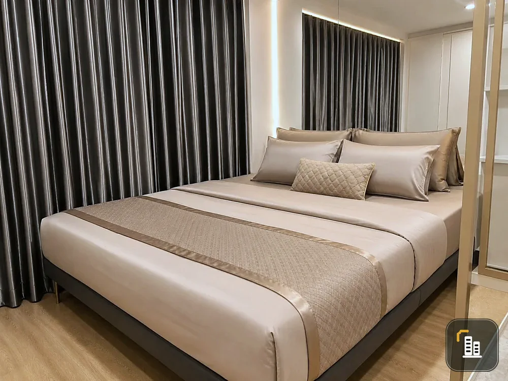For rent: The Nest Chula Samyan, a centrally located condo on the 3rd floor. Fully furnished and ready to move in.