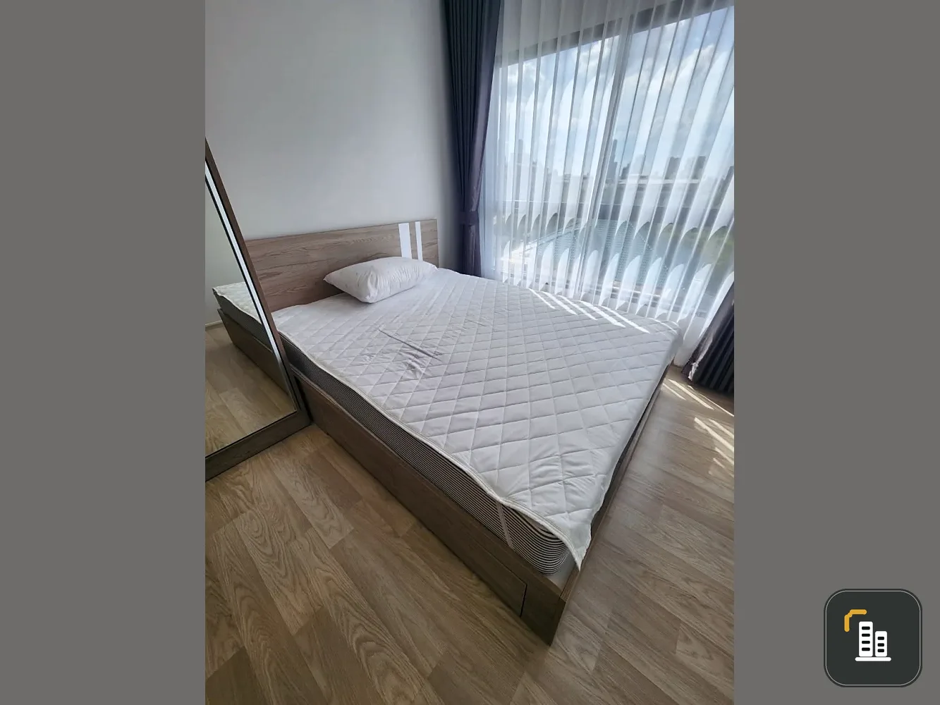Plum Condo Sukhumvit 97.1, 5th floor, fully furnished, ready to move in. Book now!