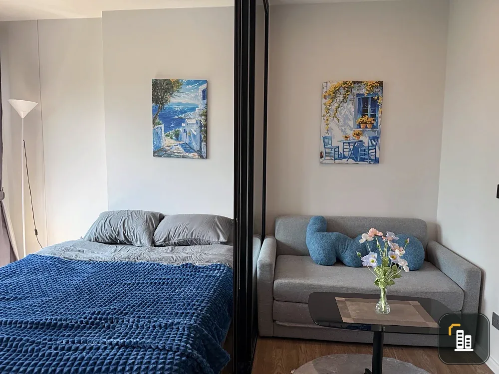 Modiz Sukhumvit 50 condo for rent. Rooms are clearly partitioned and come fully furnished. Book now!