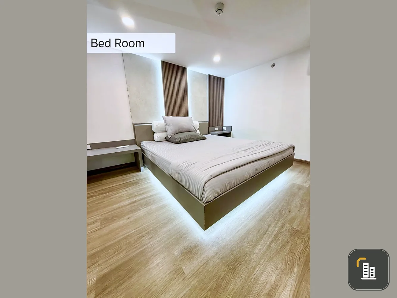 For rent: SO Origin Kaset Interchange, 21st floor, stunning view, ready to welcome auspicious energy and prosperity. The unit is located in a lucky dr