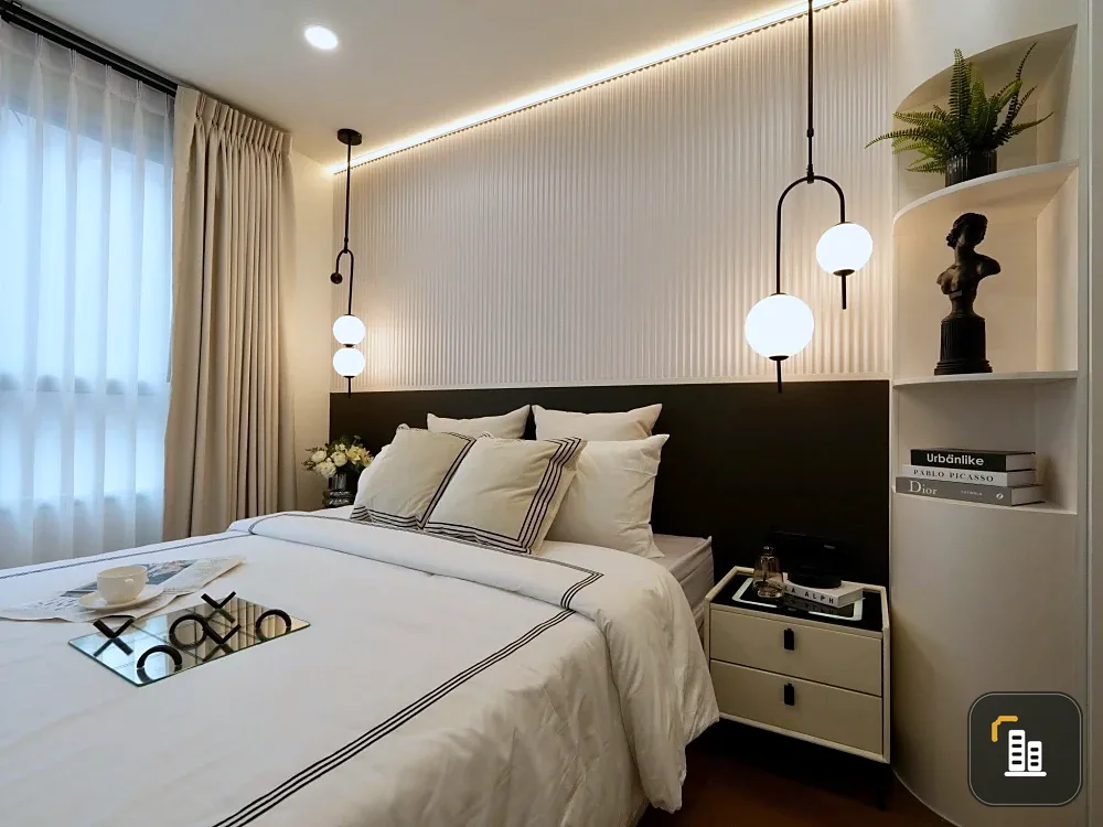 For sale: The Clover Thonglor. Large unit, beautifully decorated in a calming white color scheme. You won't be disappointed if you reserve it.