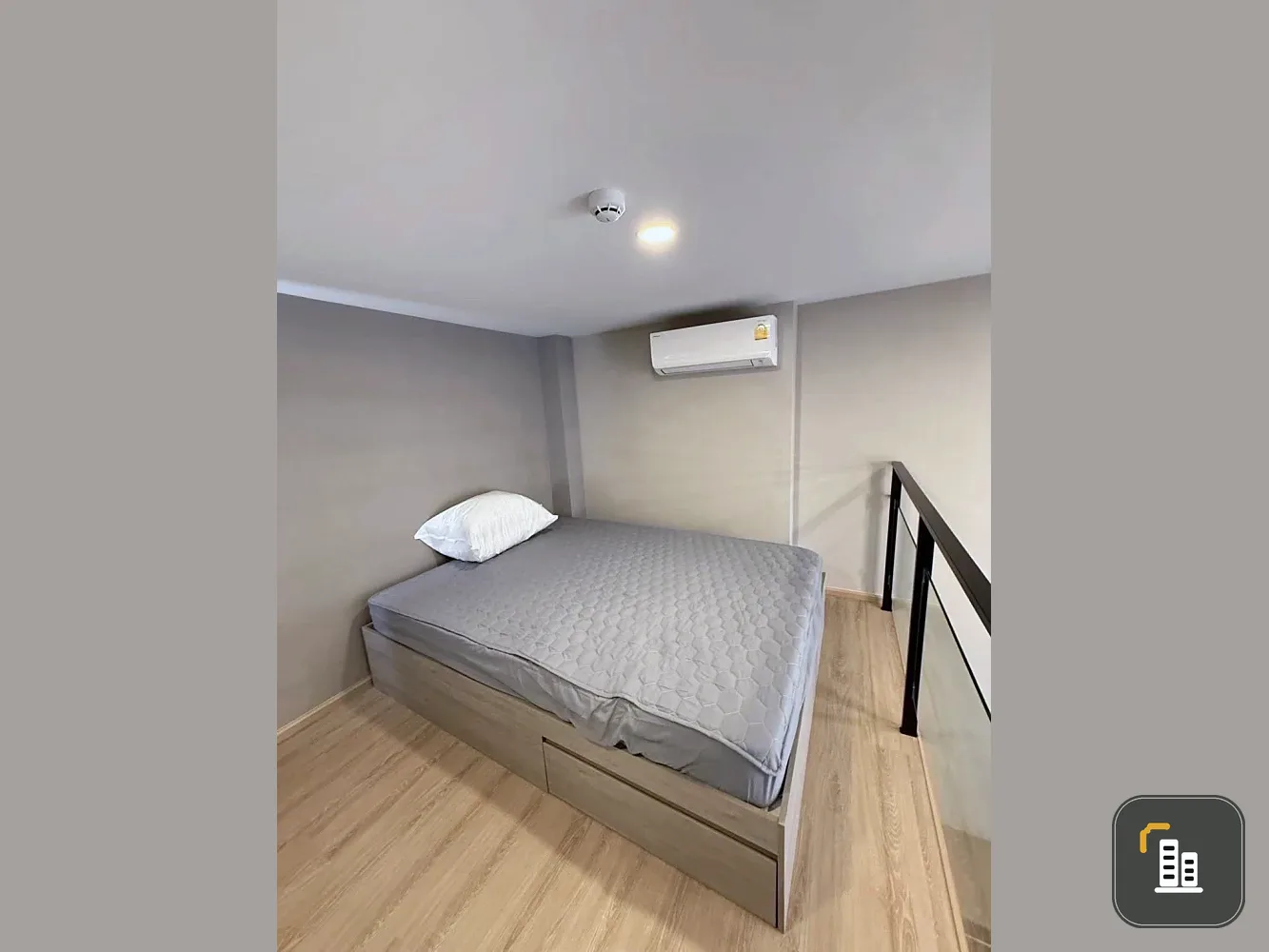 For rent: Origin Plug&Play Nonthaburi Station condo. Nice room, fully furnished with appliances. Just bring your personal belongings and move in!