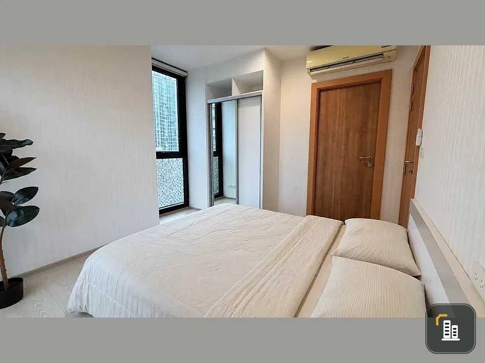 Newly Renovated 1-BR Condo for Rent - 14th Floor, Just 150m to MRT Rama 9 | Condolette Midst Rama 9