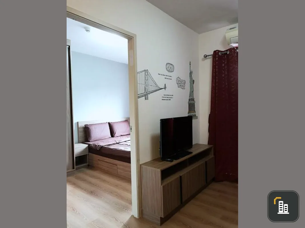 Chapter One Kaset Condo for rent, fully furnished room. Just come with your bag and that's it.