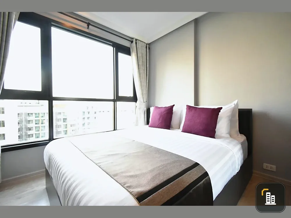 For sale: The Base Central Pattaya, fully furnished, well-decorated, and ready to move in.