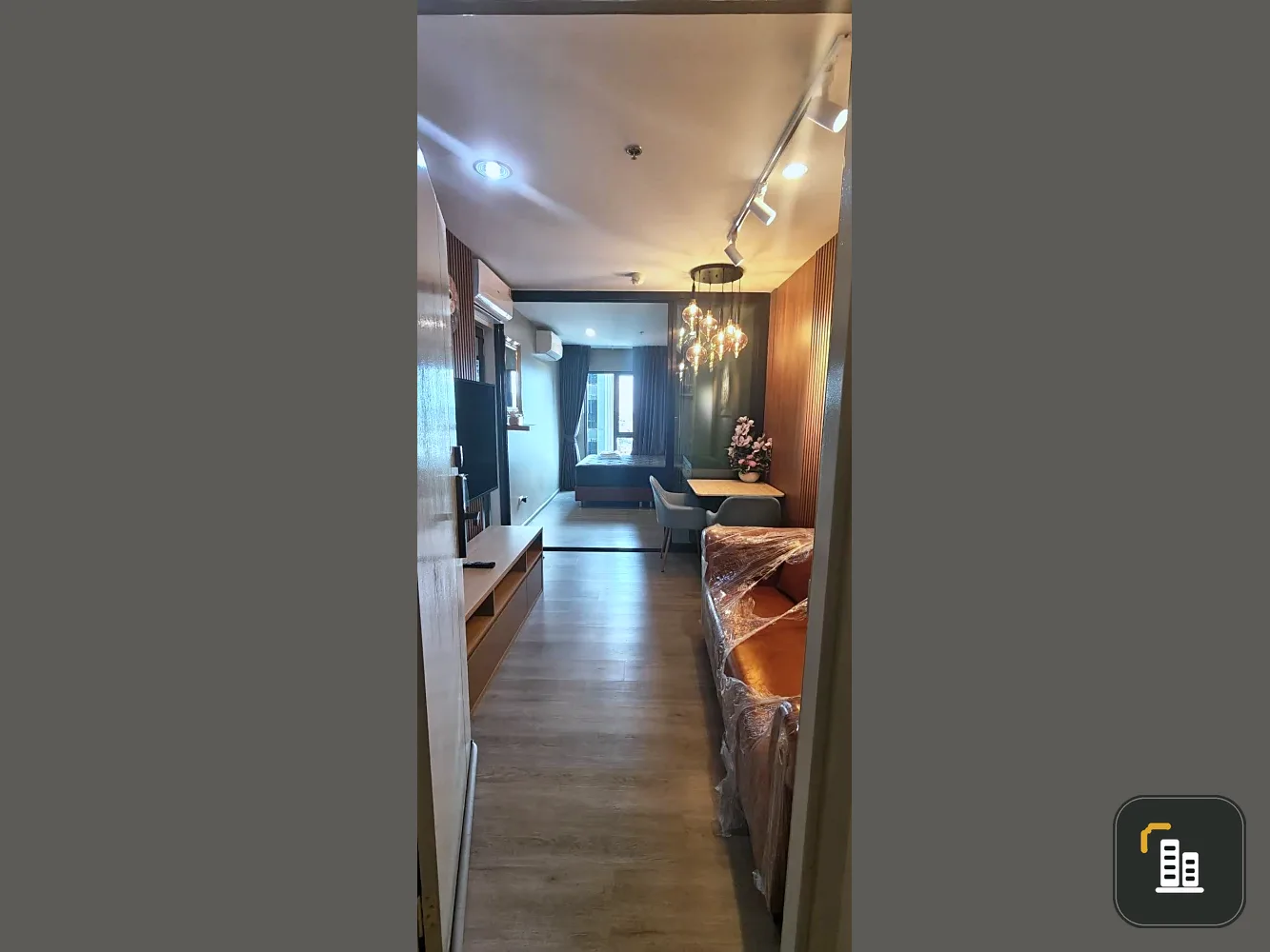 Condo for rent, Regent Wutthakat. The unit is partitioned into separate, clearly defined zones. Everything you need is here. Book now before it's too