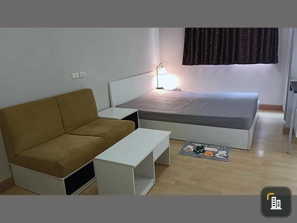 Smart Condo Rama 2 for sale: 1 bedroom, 1 bathroom, fully furnished with appliances. Move-in ready!