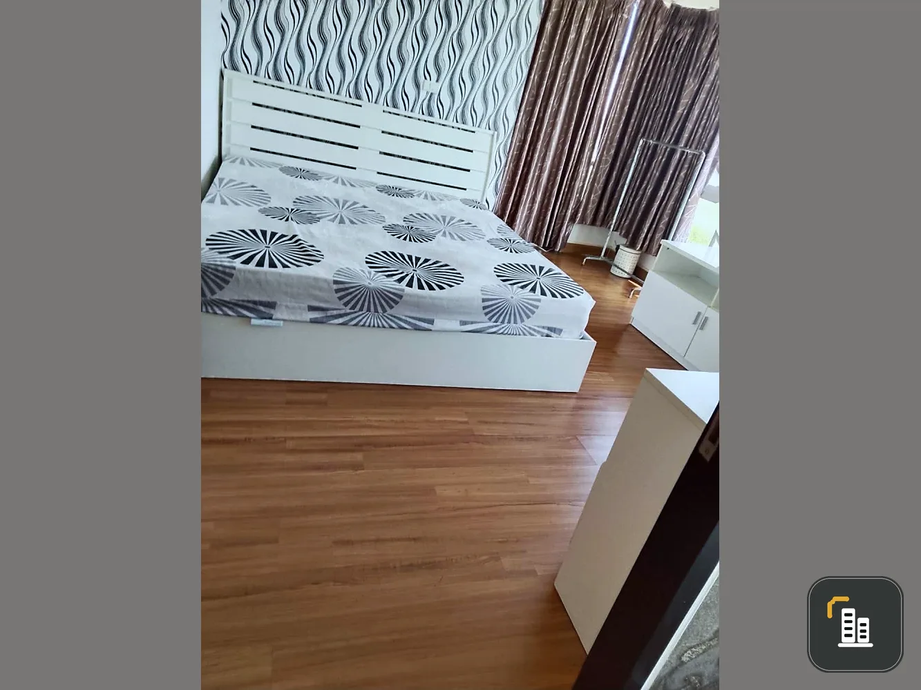 Selling The Wellington Condominium, 2 bedrooms, spacious living area, high-quality wallpaper. Don't miss out!