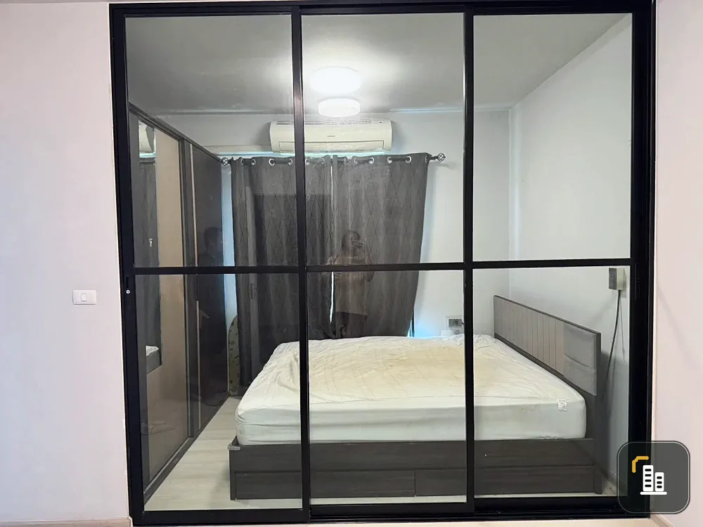 Selling UNIO Ramkhamhaeng - Serithai, 5th floor, partitioned unit, fully furnished. Interested? Book now! Urgent!