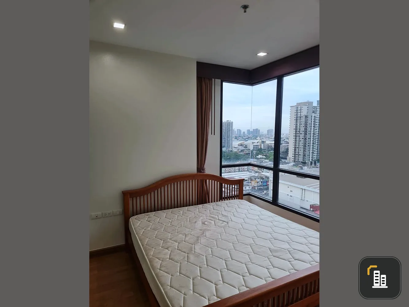 Spacious 60.49 sq.m. Corner Unit Condo for SALE - 19th High Floor, 2-BR / 2-BA, East Facing, Never Rented Out, Right Next to BTS Onnut | ✨ Q House Suk