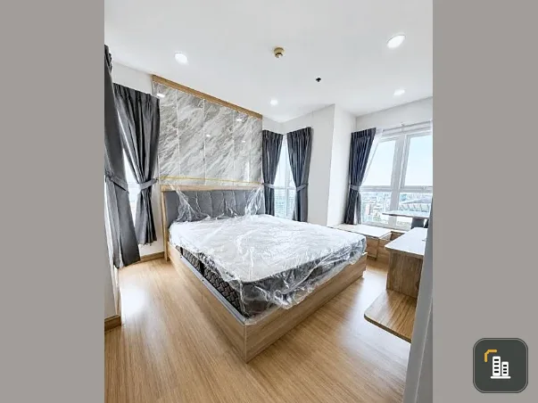 Selling Supalai Veranda Ramkhamhaeng, 23rd floor, fully furnished and ready to move in. Book now!