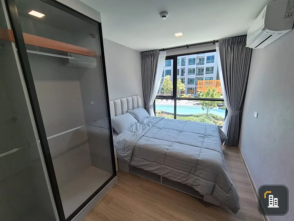 Kave Luminous Bangmod condo for rent. Nice room, fully furnished with appliances, at an affordable price. Book now!