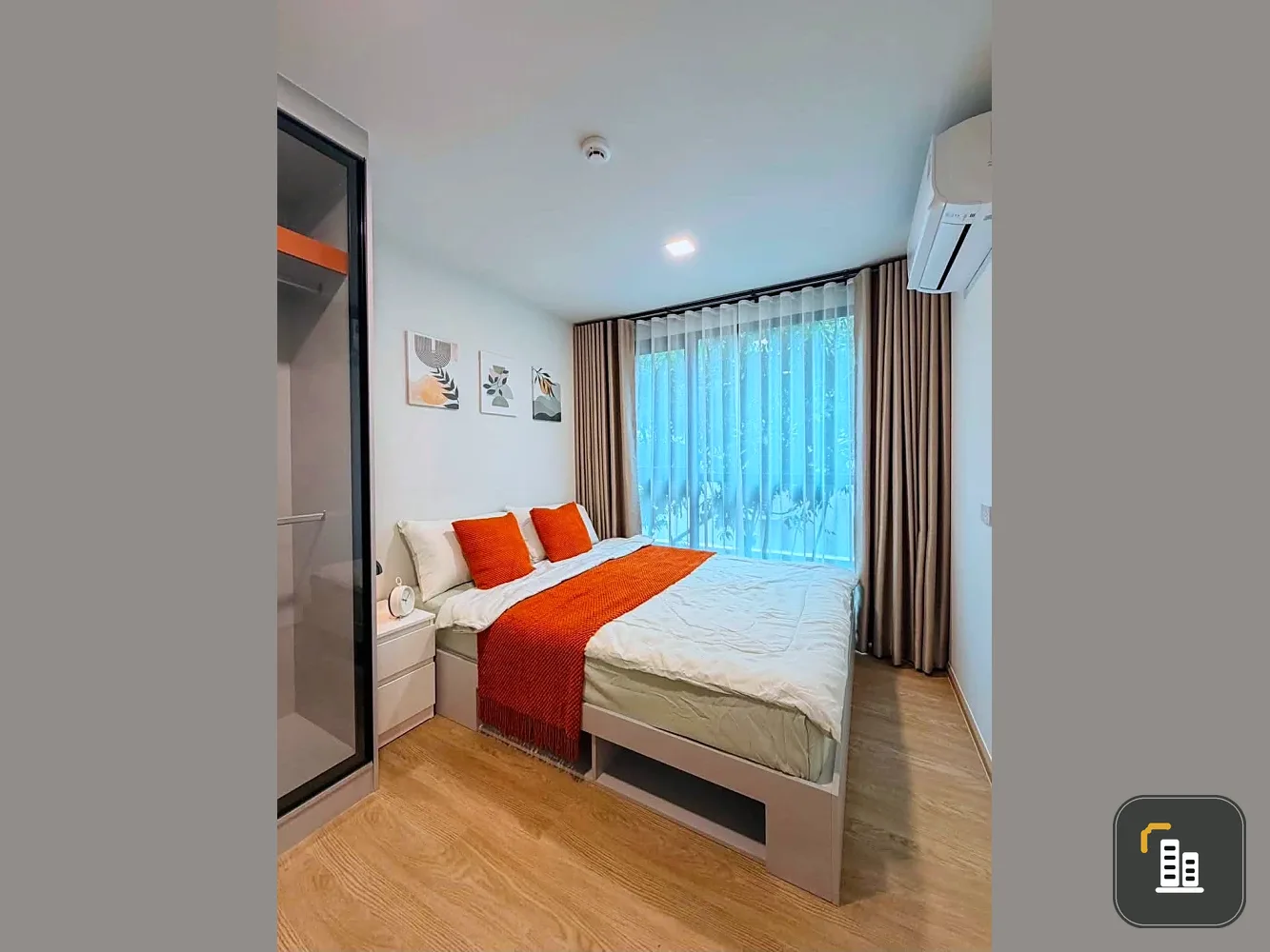 For rent: Kave Luminous Bangmod One Bed Exclusive. Perfect for those who love peace and quiet. Surrounded by trees, no noise. Book now!