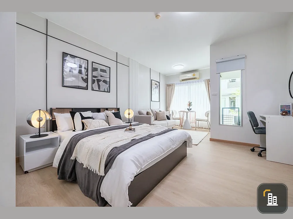 Beautiful Pool View Condo for SALE - 30 sq.m., 3rd Floor (Building G), Enclosed Kitchen Layout, Fully Furnished & Equipped, Exactly as Shown in Photos