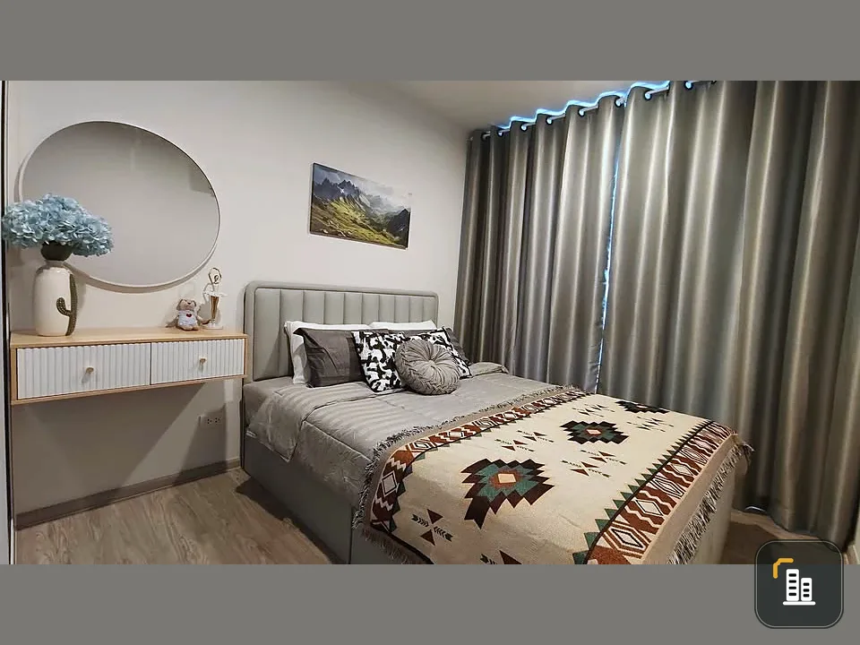 For rent: Regent Home Bangna, beautifully decorated room with complete amenities. Just bring your suitcase and move in!