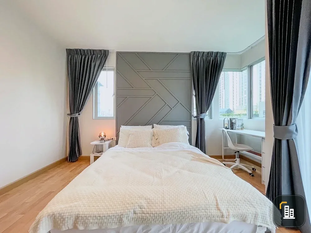 Condo for SALE & RENT - Spacious 61 sq.m., 2 Bedrooms, 5th Floor (Building A), Prime Ratchada-Huaykwang Location | Supalai City Resort Ratchada-Huay