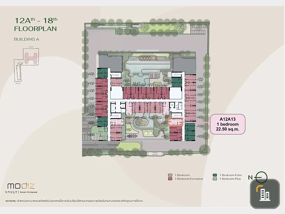 Selling down payment for Modiz Vault Kaset Sripatum. A lovely unit with complete amenities in a great location. Book now!