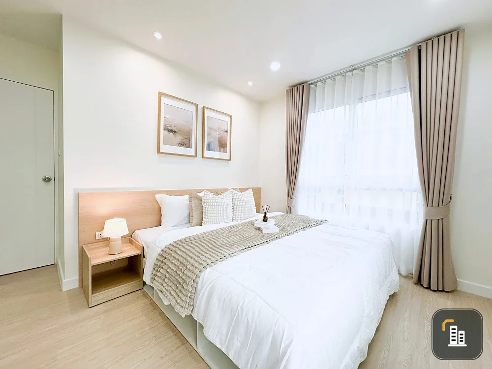 Selling a 2-bedroom, 2-bathroom corner unit at Premsiri Boutique Park. Private and stylishly decorated in a minimalist design. A very comfortable and